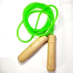10 feet long Skipping Rope Adjustable Jumping Rope Best in Fitness Sports – Color: Green – Thumbnail 2