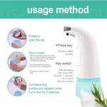 Automatic Touchless Battery Operated Electric Liquid Foam Soap Dispenser 250ml – Thumbnail 3