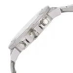 CASIO MTP-E500D-1AV Heavy Duty Stainless Steel Silver Waterproof Chronograph Men's Watch – Dial Color: White, Strap Color: Silver – Thumbnail 2