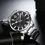 Curren 8389 High Quality Stainless Steel Quartz Analog Fashion Men's Watch – Dial Color: White, Strap Color: White – Thumbnail 5