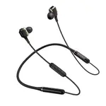 Lenovo XE66 Dual Driver Bluetooth Neckband Earphone Black – Thumbnail 3