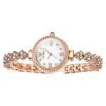 OLEVS 9903 Simple Luxury Zinc Alloy Bracelet Women Casual Watch – Dial Color: White, Strap Color:  Brown  – Thumbnail 2