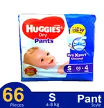 Huggies Wonder Wetness Indicator Pant System Baby Diaper – Quantity: 66 pcs – Thumbnail 2