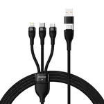 Baseus Flash Series II 100W 3-in-1 Fast Charging Cable – Thumbnail 1