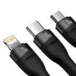 Baseus Flash Series II 100W 3-in-1 Fast Charging Cable – Thumbnail 2