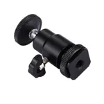 PULUZ Aluminum Rotatable Mini Tripod Ball Head 1/4" Screw – Thumbnail 3