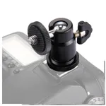 PULUZ Aluminum Rotatable Mini Tripod Ball Head 1/4" Screw – Thumbnail 4