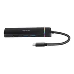 Yuanxin X-32035 Multiport 5 in 1 RGB Type C Hub – Thumbnail 2