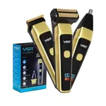 VGR V-366 LED Display 3-in-1 Professional Men’s Grooming Kit Trimmer – Thumbnail 7