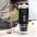 Portable Electric Espresso Coffee Machine Cordless – Thumbnail 8