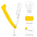 Stainless Steel Professional Barber Straight Edge Shaving Razor – Thumbnail 2