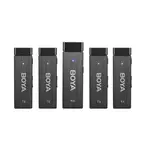 Boya BY-W4 2.4GHz Ultra-Compact Four-Channel Wireless Microphone System – Thumbnail 1