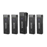 Boya BY-W4 2.4GHz Ultra-Compact Four-Channel Wireless Microphone System – Thumbnail 2