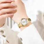 CURREN 9094 Latest Elegant Stainless Steel Classic Women Quartz Watch – Dial Color: Silver, Strap Color: Gold  – Thumbnail 3