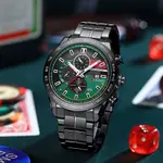 Curren 8410 Multifunction Stainless Steel Fashionable Men's Watch – Dial Color: Black, Strap Color: Black – Thumbnail 4