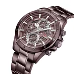 Naviforce NF9150 Luxury Steel Quartz Waterproof Sport Men's Watch – Dial Color: Rose, Strap Color: Rose – Thumbnail 2