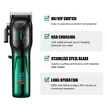 VGR V-654 Professional Trimmer for Men – Color: Green – Thumbnail 2