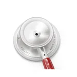 MDF MDF777 One Stainless Steel Dual Head Stethoscope – Color: Red – Thumbnail 3