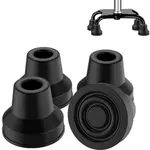 5/8 Inch 16mm Safety Soft Replacement Rubber Tip Cane for Walking Stick - 4 Pieces – Thumbnail 2