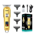 VGR V-290 Professional Hair Trimmer with LED Display For Men – Color: Gold – Thumbnail 2