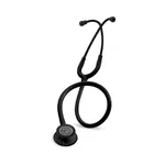 BSMI Reliable Black Edition Light Weight Stethoscope – Thumbnail 1