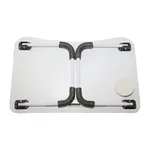 Techno Vibes Laptop Desk for Study and Reading with Foldable Non-Slip Legs Table Tray – Color: Blue – Thumbnail 3