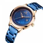 NAVIFORCE NF5008 Stainless Steel Analog Women's Watch – Dial Color: Blue, Strap Color: Blue – Thumbnail 2