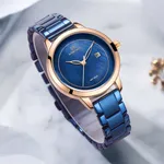 NAVIFORCE NF5008 Stainless Steel Analog Women's Watch – Dial Color: Blue, Strap Color: Blue – Thumbnail 3