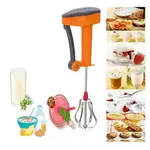 Power Free Emphasizing Value Manual Hand Blender Good Durability – Color: Orange – Thumbnail 2