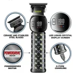 VGR V-185 Professional Hair & Beard Trimmer – Color: Black – Thumbnail 2