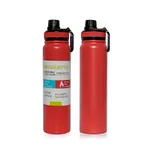 Insulation Water Bottle Sealed Vacuum Flask Leak Proof-800ml – Capacity: 800 ml, Color: Red – Thumbnail 2