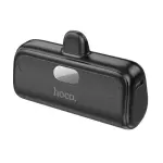 HOCO J116 5000mAh Cool Fast Charging Mini Pocket Power Bank – Color: Black – Thumbnail 2