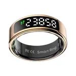 COLMI R12 Smart Ring With Display Screen and Touch – Color: Gold – Thumbnail 2
