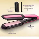 Philips BHS522 NourishCare and SilkProtectCare with Heat Protection Hair Straightener  – Thumbnail 3