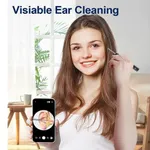 Smart Visual Electric Ear Cleaner Earpick Wax Removal Tool with Camera LED Light – Color: Black – Thumbnail 3