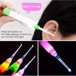 Baby LED Light Ear Pick Flashlight Multicolor Electric Ear Cleaner – Thumbnail 8