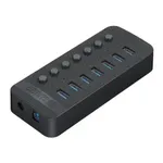 ORICO CT2U3-7AB 7-Port USB3.0 Hub with Individual Switches – Thumbnail 1