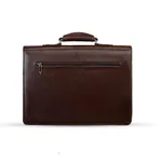 Smart & Cow Leather Unique Laptop Marketing Official Bag – Thumbnail 4