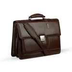 Smart & Cow Leather Unique Laptop Marketing Official Bag – Thumbnail 2