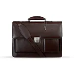 Smart & Cow Leather Unique Laptop Marketing Official Bag – Thumbnail 1