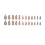 24Pcs Long Sea Shell Mermaid Paerl Artificial Nails – Thumbnail 2