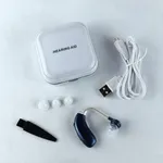 Axon A360D BTE Hearing Aids Rechargeable Amplifier for Seniors, Feedback Cancellation, noise Reduction – Thumbnail 3