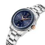 NAVIFORCE NF5062 Polygon Waterproof & Stainless Steel Strap Men's Watch – Dial Color: Blue, Strap Color: Silver – Thumbnail 2