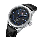 NAVIFORCE NF9229 Luminous Quartz Movement Men’s Watch – Dial Color: Blue, Strap Color: Black – Thumbnail 2