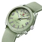 NAVIFORCE NF7103 Sports Waterproof Led Women's Watch  – Dial Color: Green, Strap Color: Green  – Thumbnail 2