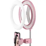 G3 3 In 1 Dimmable LED Ring Light 6 Inch Folding Desktop Selfie Light Mirror Lamp – Thumbnail 3
