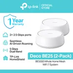 TP-Link Deco BE25 BE5000 Dual-Band WiFi 7 Mesh Router (2-Pack) – Thumbnail 5