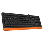 A4TECH FK10 Fstyler Multimedia Wired Keyboard  – Color: Orange – Thumbnail 1