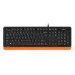 A4TECH FK10 Fstyler Multimedia Wired Keyboard  – Color: Orange – Thumbnail 2