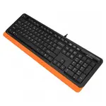 A4TECH FK10 Fstyler Multimedia Wired Keyboard  – Color: Orange – Thumbnail 3